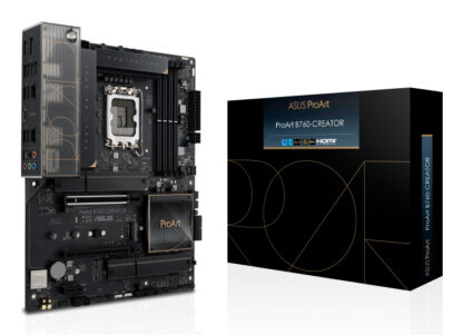 Asus PROART B760-CREATOR, Intel B760, 1700, ATX, 4 DDR5, HDMI, DP, 2.5G LAN, PCIe5, 3x M.2, Creator Hub