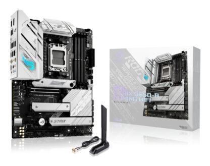 Asus ROG STRIX B650-A GAMING WIFI, AMD B650, AM5, ATX, 4 DDR5, HDMI, DP, Wi-Fi 6E, 2.5G LAN, PCIe4, RGB, 3x M.2