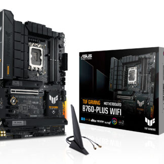 Asus TUF GAMING B760-PLUS WIFI, Intel B760, 1700, ATX, 4 DDR5, HDMI, DP, Wi-Fi 6, 2.5G LAN, PCIe5, 3x M.2, RGB