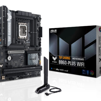 Asus TUF GAMING B860-PLUS WIFI, Intel B860, 1851, ATX, 4 DDR5, HDMI, DP, USB 20Gbps, Wi-Fi 7, 2.5G LAN, RGB, 3x M.2