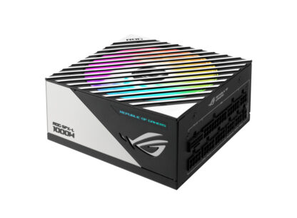 Asus 1000W ROG LOKI SFX-L Platinum PSU, Small Form Factor, Fully Modular, 80+ Platinum, ATX 3.0, PCIe 5.0, RGB, ATX-to- SFX Bracket