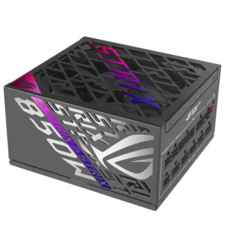 Asus ROG Strix 850W Platinum PSU, Fully Modular, 80+ Platinum, ATX 3.1, PCIe 5.0, GaN MOSFET, Intelligent Voltage Stabilizer
