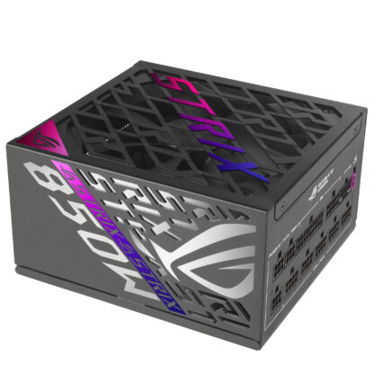 Asus ROG Strix 850W Platinum PSU, Fully Modular, 80+ Platinum, ATX 3.1, PCIe 5.0, GaN MOSFET, Intelligent Voltage Stabilizer