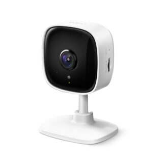 TP-LINK (TAPO C100) Home Security Wi-Fi Camera, 1080p, Night Vision, Motion Detection, Alarms, 2-way Audio, SD Card Slot