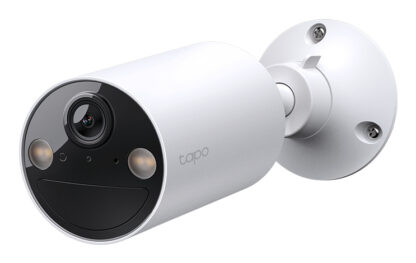 TP-LINK (TAPO C410) Smart Battery-Powered 2K Indoor/Outdoor Security Camera, 6400mAh Battery, Colour Night Vision, AI Detection, Alarms, 2-Way Audio, No Hub Required