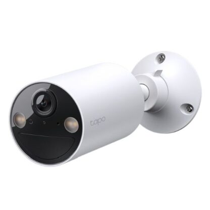 TP-LINK (TAPO C410) Smart Battery-Powered 2K Indoor/Outdoor Security Camera, 6400mAh Battery, Colour Night Vision, AI Detection, Alarms, 2-Way Audio, No Hub Required