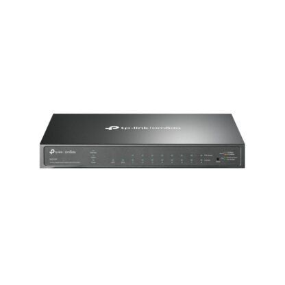 TP-LINK (SG2210P) JetStream 10-Port Gigabit Smart Switch with 8-Port PoE+, 2 SFP Ports, Desktop/Wall Mount