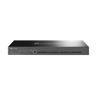TP-LINK (SX3016F) JetStream 16-Port 10GE SFP+ L2+ Managed Switch, Centralized Management, Dual Redundant PSUs, Rackmountable