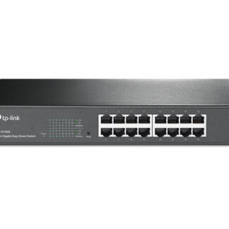 TP-LINK (TL-SG1016DE) 16-Port Gigabit Easy Smart Switch, Unmanaged, Rackmountable