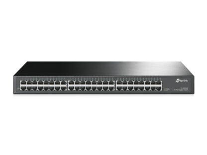 TP-LINK (TL-SG1048) 48-Port Gigabit Unmanaged Rackmount Switch, Steel Case