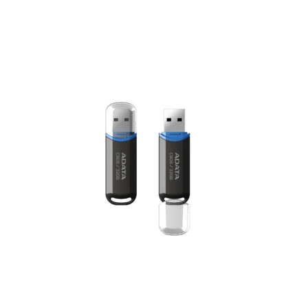ADATA 32GB C906 USB 2.0 Memory Pen, Compact, Black & Blue