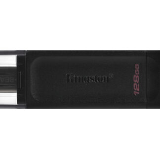Kingston 128GB DataTraveler 70 USB 3.2 Gen1 Type-C Memory Pen, Cap