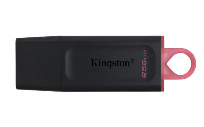 Kingston 256GB DataTraveler Exodia USB 3.2 Gen1 Memory Pen, Cap, Key Ring