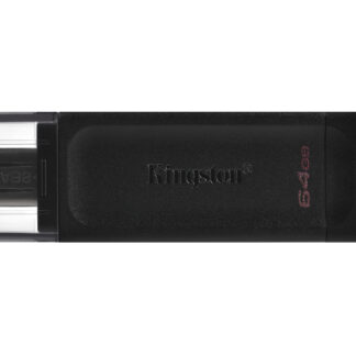 Kingston 64GB DataTraveler 70 USB 3.2 Gen1 Type-C Memory Pen, Cap