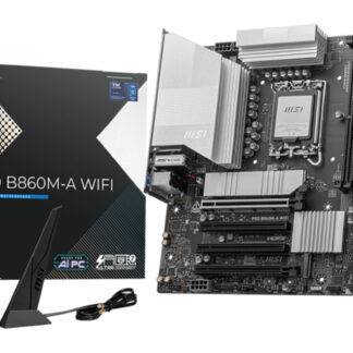 MSI PRO B860M-A WIFI motherboard Intel B860 LGA 1851 (Socket V1) micro ATX