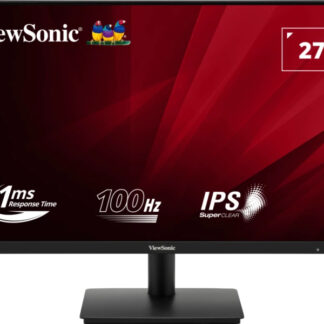 Viewsonic VA270-H 27-Inch Full HD IPS Monitor, 1920x1080 resolution, 100Hz, Freesync, HDMI, VGA, 1ms, VESA