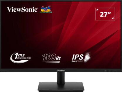 Viewsonic VA270-H 27-Inch Full HD IPS Monitor, 1920x1080 resolution, 100Hz, Freesync, HDMI, VGA, 1ms, VESA