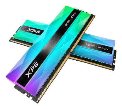 ADATA XPG Lancer Neon RGB 32GB Kit (2 x 16GB), DDR5, 6000MHz, CL30, 1.35V, ECC, PMIC, XMP 3.0, AMD EXPO, DIMM Memory