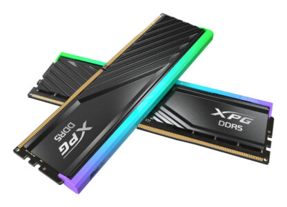 ADATA XPG Lancer Blade RGB 32GB Kit (2 x 16GB), DDR5, 6000MHz, CL48, 1.1V, ECC, PMIC, AMD EXPO & Intel XMP 3.0, DIMM Memory