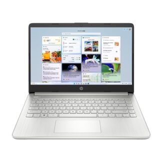 HP 14s-dq5013na Intel® Core™ i3 i3-1215U Laptop 35.6 cm (14") Full HD 4 GB DDR4-SDRAM 128 GB SSD Wi-Fi 5 (802.11ac) Windows 11 Home in S mode Silver