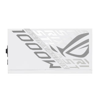 Asus ROG Strix 1000W Platinum White Edition PSU, Fully Modular, 80+ Platinum, ATX 3.1, PCIe 5.0, GaN MOSFET, Intelligent Voltage Stabilizer