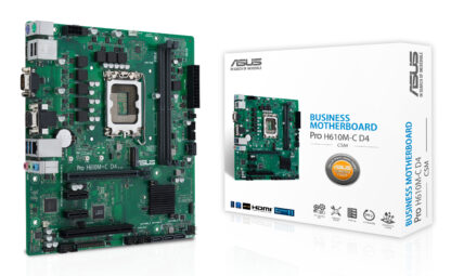 ASUS Mainboard PRO H610M-C D4-CSM - micro ATX - Socket LGA17