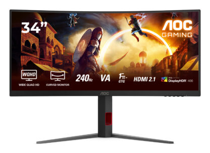 AOC 34 VA CURVED MONITOR CU34G4Z