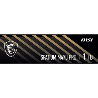 MSI Spatium M470 PRO PCIe 4.0 NVMe M.2 1TB PCI Express 4.0 3D NAND