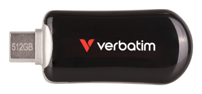 VERBATIM Plectra USB-C Flash Drive Black 512GB