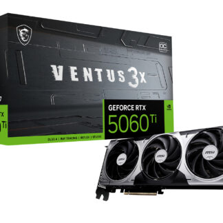 MSI VENTUS GeForce RTX 5060 TI 16G 3X OC NVIDIA 16 GB GDDR7