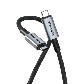 VERBATIM Sync & Charge 240W USB4 Cable - Black