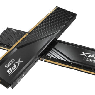 Adata XPG Lancer Blade RGB DDR5 6400MHz CL32 32GB (2x16GB) PC5-51200 RAM 288-Pins UDIMM Desktop Memory Kit Black Heatsink(AX5U6400C3216G-DTLABRBK)