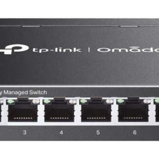 TP-LINK (ES208G) Omada 8-Port Gigabit Easy Managed Switch, 8x GB Ports, Metal Casing