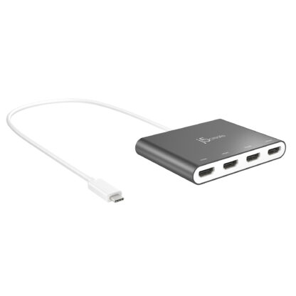 J5CREATE USB-C TO 4 PORT HDMI ADAPTER
