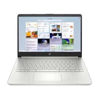 HP 14s-dq5008na Laptop, 14 Inch Full HD 1080p Screen, Intel Core i5-1235U 12th Gen, 8GB RAM, 512GB SSD, Windows 11 Home, Silver