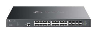 TP-LINK (SX3832MPP) Omada 32-Port 10GE L2+ Managed Switch with 24-Port PoE++, 8x 1/10 Gbps SFP+ Slots, Rackmountable