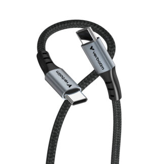 VERBATIM Sync & Charge 100W USB-C to USB-C Cable - Black