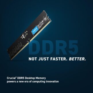 32 GB DDR5-RAM PC4800 CRUCIAL CL40 1x32GB 16Gbit