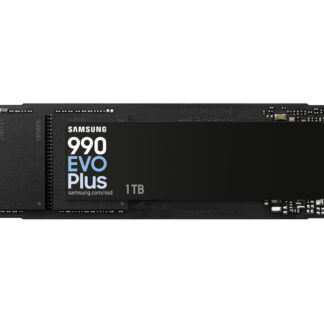 Samsung 1TB 990 EVO PLUS M.2 NVMe Gen4/5 SSD, M.2 2280, PCIe 4.0/5.0 x2, V-NAND, R/W 7150/6300 MB/s, 850K/1350K IOPS