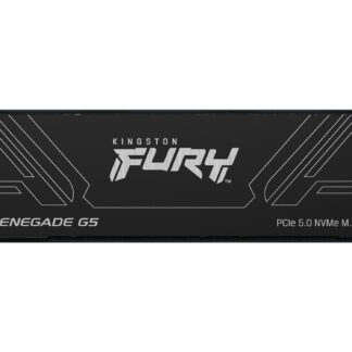 Kingston 2TB Fury Renegade G5 Gen5 M.2 NVMe SSD, M.2 2280, PCIe 5.0, 3D TLC NAND, R/W 14.7K/14K MB/s, 2.2M/2.2M IOPS