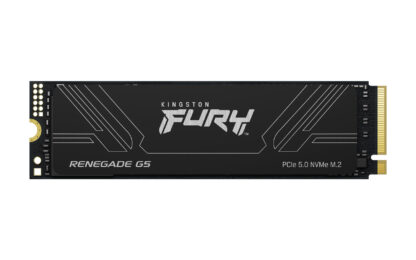 Kingston 2TB Fury Renegade G5 Gen5 M.2 NVMe SSD, M.2 2280, PCIe 5.0, 3D TLC NAND, R/W 14.7K/14K MB/s, 2.2M/2.2M IOPS