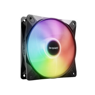 be quiet! Light Wings LX 120mm PWM Reverse, Black, ARGB Lighting, High Airflow, 60,000 Hours, 3 year warranty