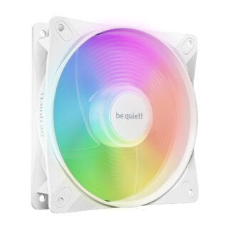 be quiet! Light Wings LX 120mm PWM Reverse, White, ARGB Lighting, High Airflow, 60,000 Hours, 3 year warranty