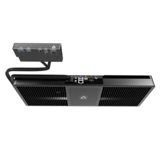 Arctic Senza Under Desk PC, Ryzen 7 5700G, 32GB DDR4, 1TB SSD, Wi-Fi 6E, 2.5G LAN, USB-C, Silent Passive Cooling, Windows 11 Home N
