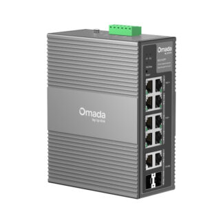 TP-LINK (IES210GPP) Omada 10-Port Gigabit Industrial Easy Managed Switch with 6-Port PoE+ and 2-Port PoE++, 2x Combo RJ45/SFP, IP40 Aluminium Casing