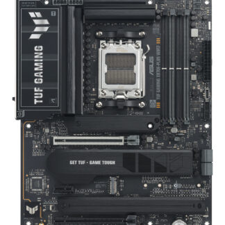 Asus TUF GAMING X870E-PLUS WIFI7, AMD X870, AM5, ATX, 4 DDR5, HDMI, 2 USB4, Wi-Fi 7, 2.5G LAN, PD 30W, 4x M.2
