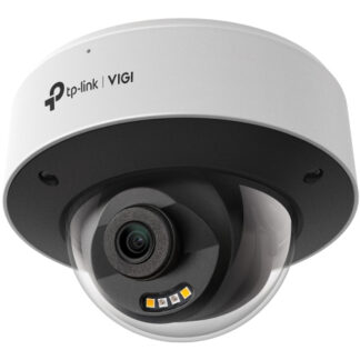 TP-LINK (InSight S285 2.8MM) VIGI 8MP Outdoor Full-Colour Dome Network Camera w/ 2.8mm Lens, IP67, PoE, AI Detection/Classification, Two-Way Audio, H.265+