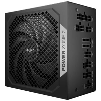 Be Quiet! 850W Power Zone 2 PSU, Fully Modular, 80+ Platinum, Cybenetics Platinum, Semi-Passive Zero-RPM Cooling, ATX 3.1, PCIe 5.1