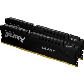 Kingston FURY Beast (KF556C36BBEK2-128)128GB (64GB x2),  DDR5 5600MT/s Memory DIMM - Black