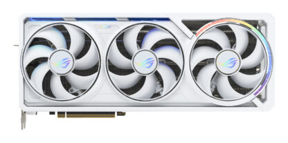 Asus ROG ASTRAL RTX5080 White OC, PCIe5, 16GB DDR7, Quad Fan, 2 HDMI, 3 DP, 2790MHz Clock, RGB Lighting, Overclocked